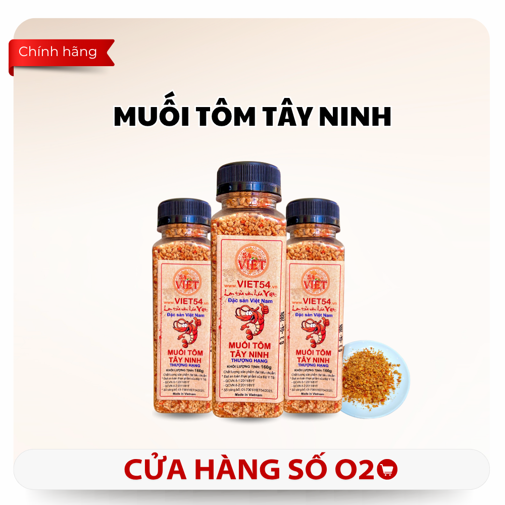 Muối Tôm Tây Ninh Thượng Hạng